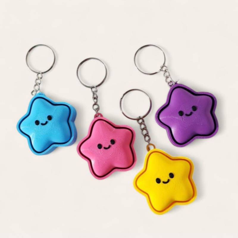 3D Printing Excavator - Cute 3D Printed Star Clicker Fidget