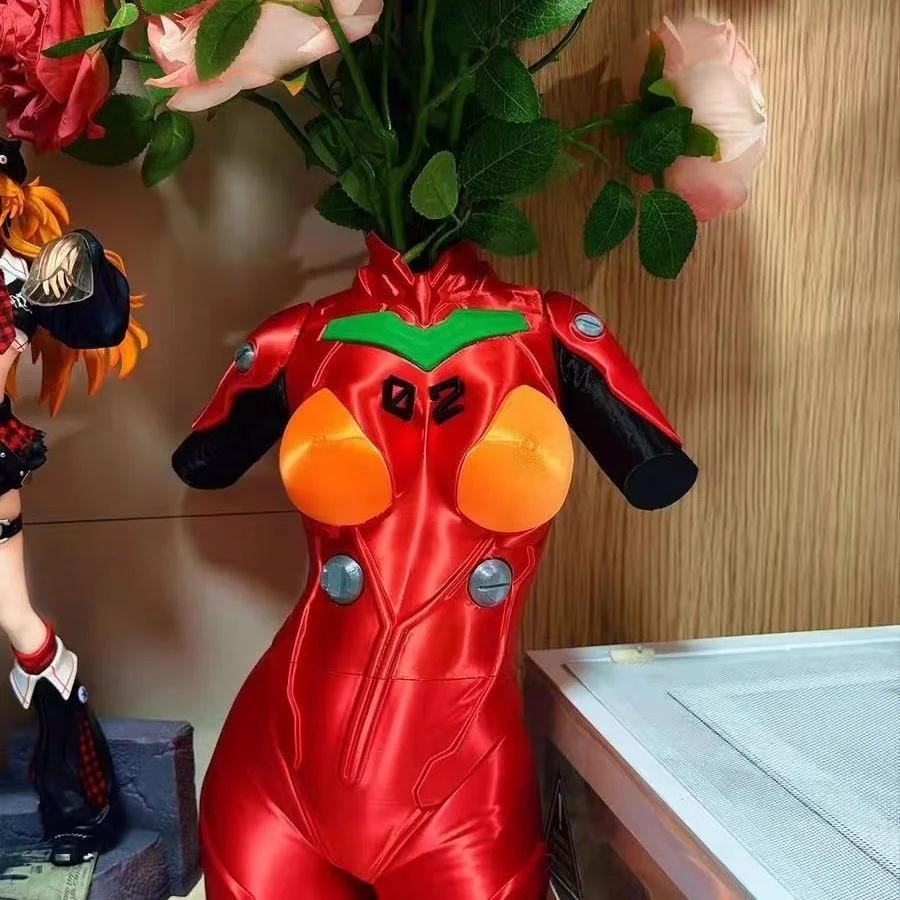 3D Printing Vase - Asukad evaing 3D Printed Anime Mecha