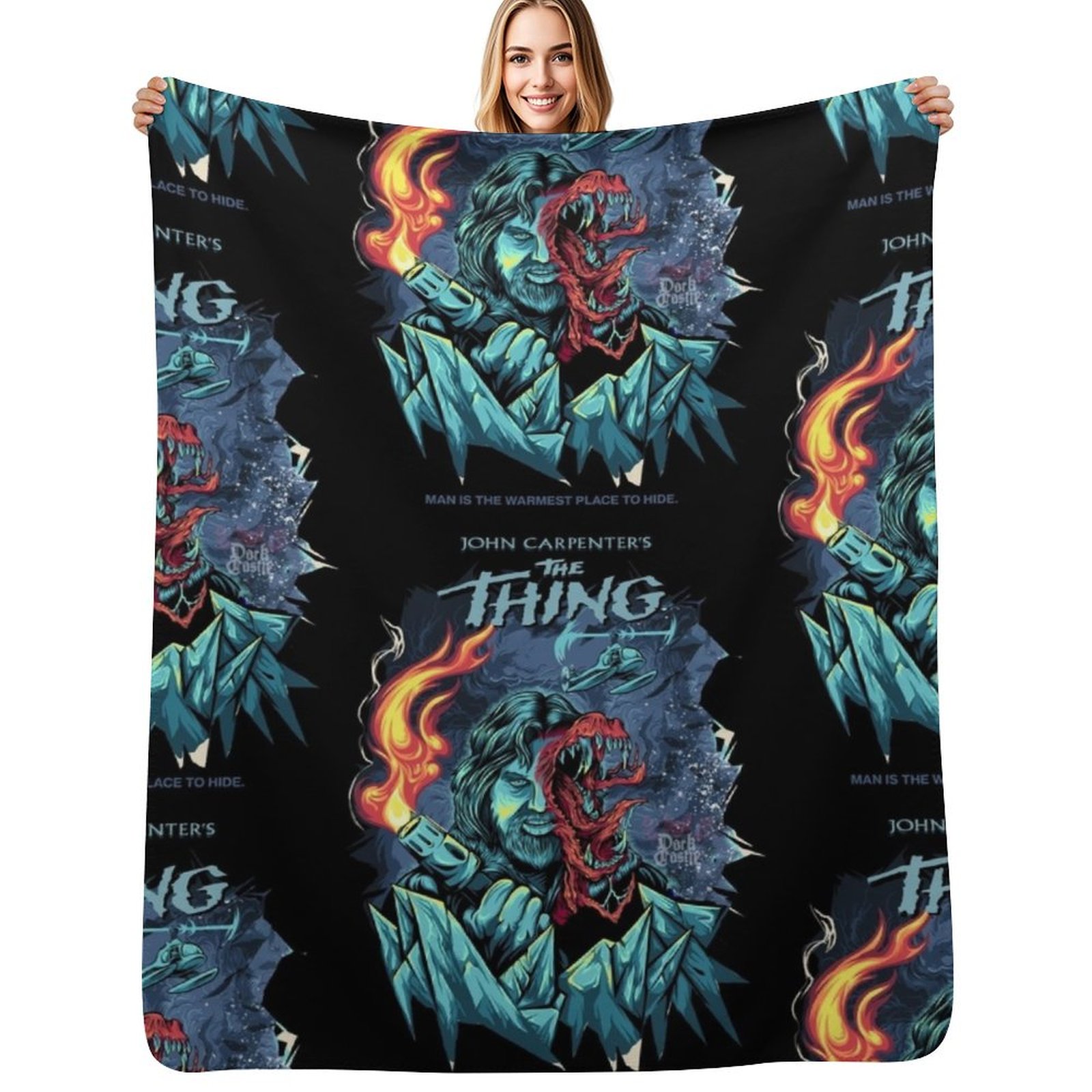 3D Printing Useful Things - The Thing Throw Blanket Foldable Soft