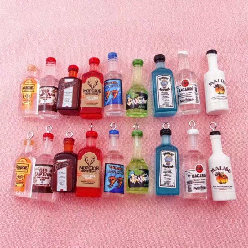3D Printing Earrings - 11pcs Mini Simulation Resin 3D Pendant