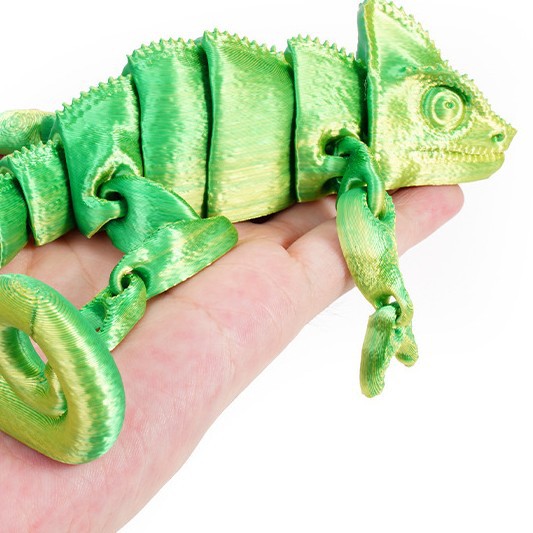 3D Printing Lizard - Fashion 3D Printed Dragon Chameleon Multi-joint