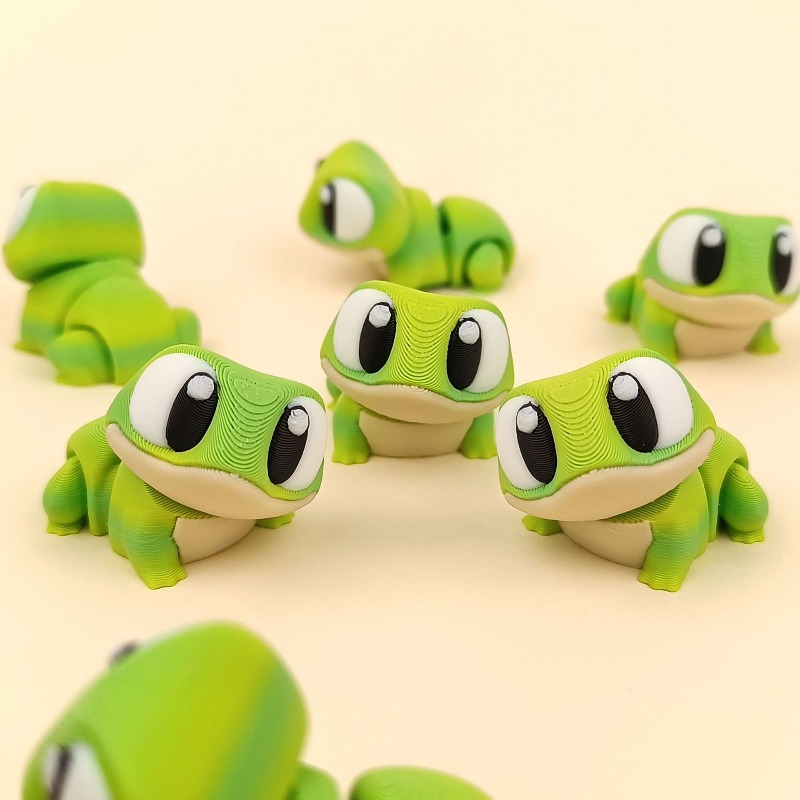 3D Printing Lizard - A Best-selling 3D Printed Cute Big-eyed