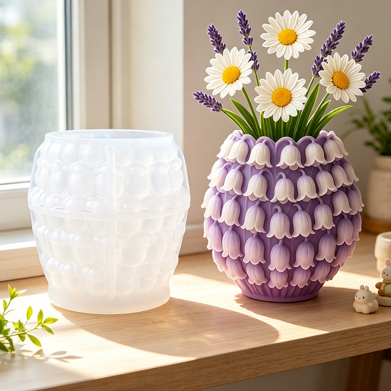 3D Printing Vase - 3D Lily of the Valley Vase