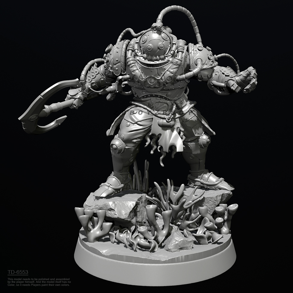 3D Printing Figure - 38mm 50mm 75mm Resin model kits