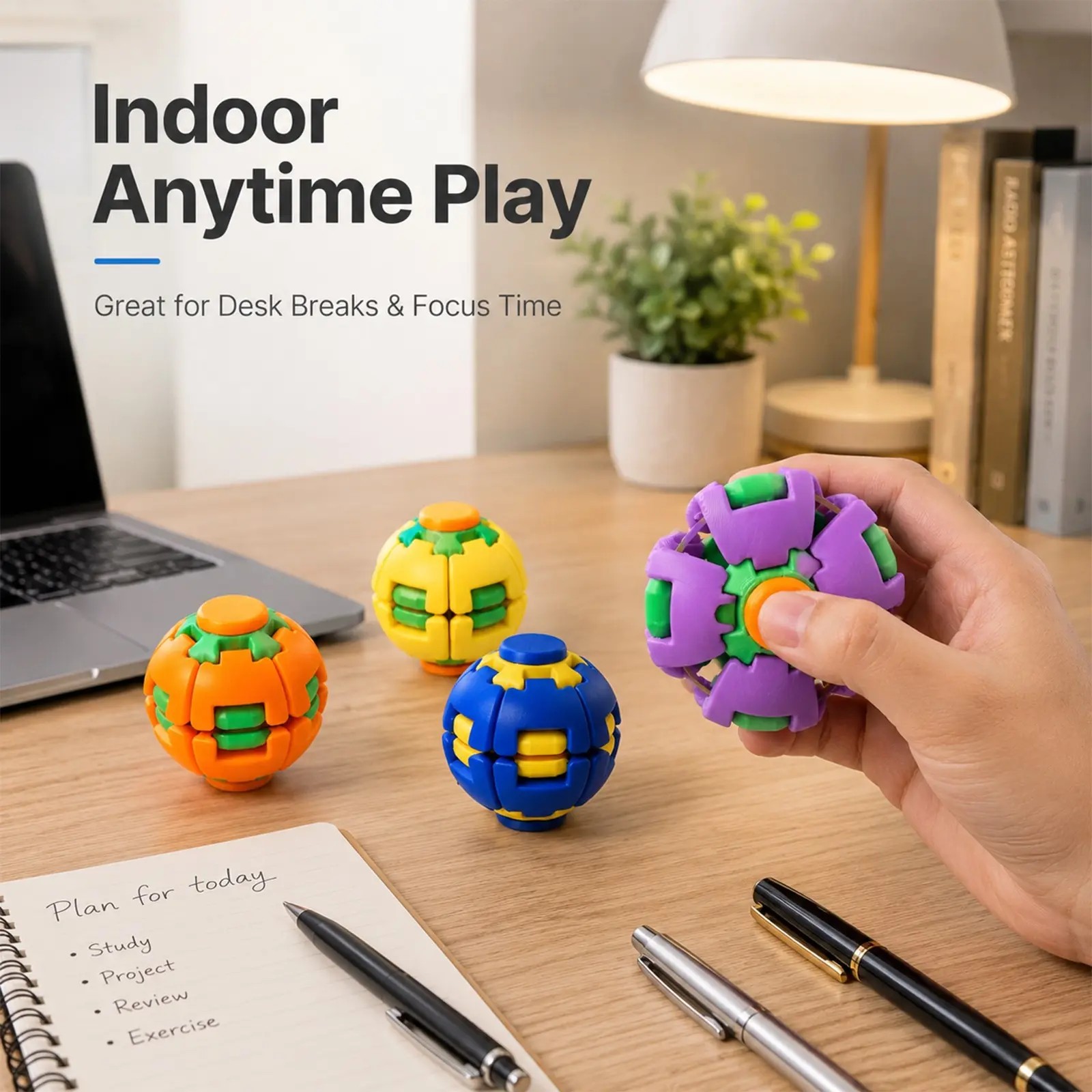 3D Printing Viral - 3D Printed Viral Fidget Spinner Ball,