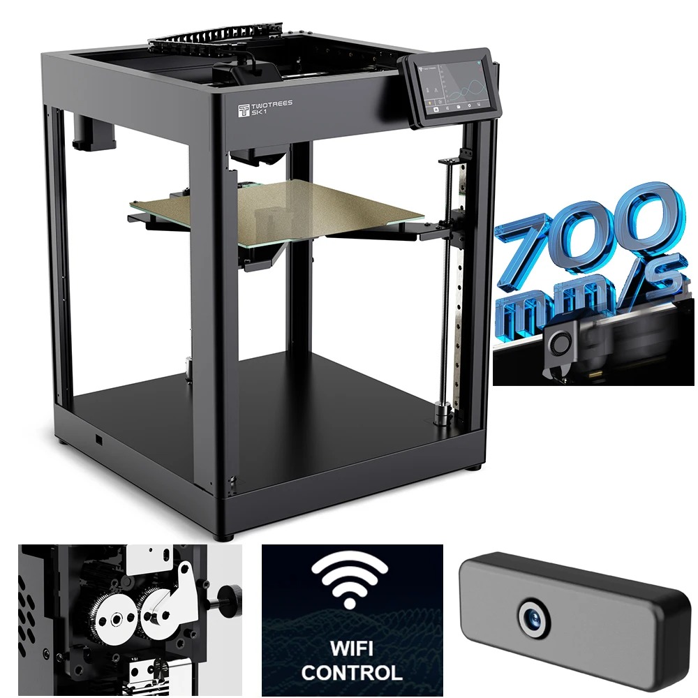 3D Printing Fdm - Twotrees SK1 High Speed 3D Printer