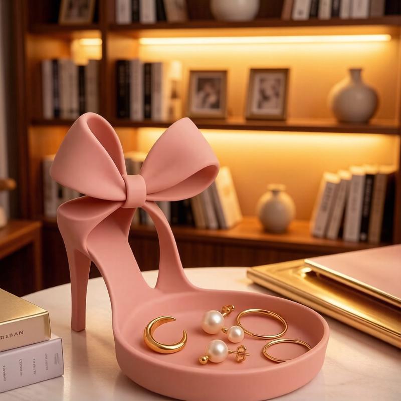 3D Printing Jewellery - 3D Printed High Heel Jewelry Display