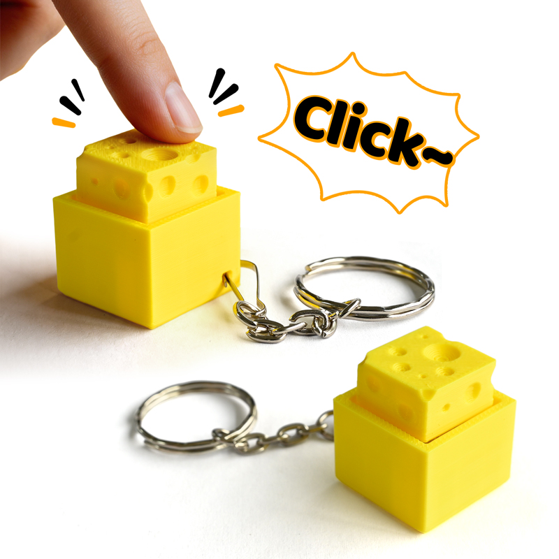3D Printed Cheesy Key Fidget C - đánh giá và giá 3D Printing Toys