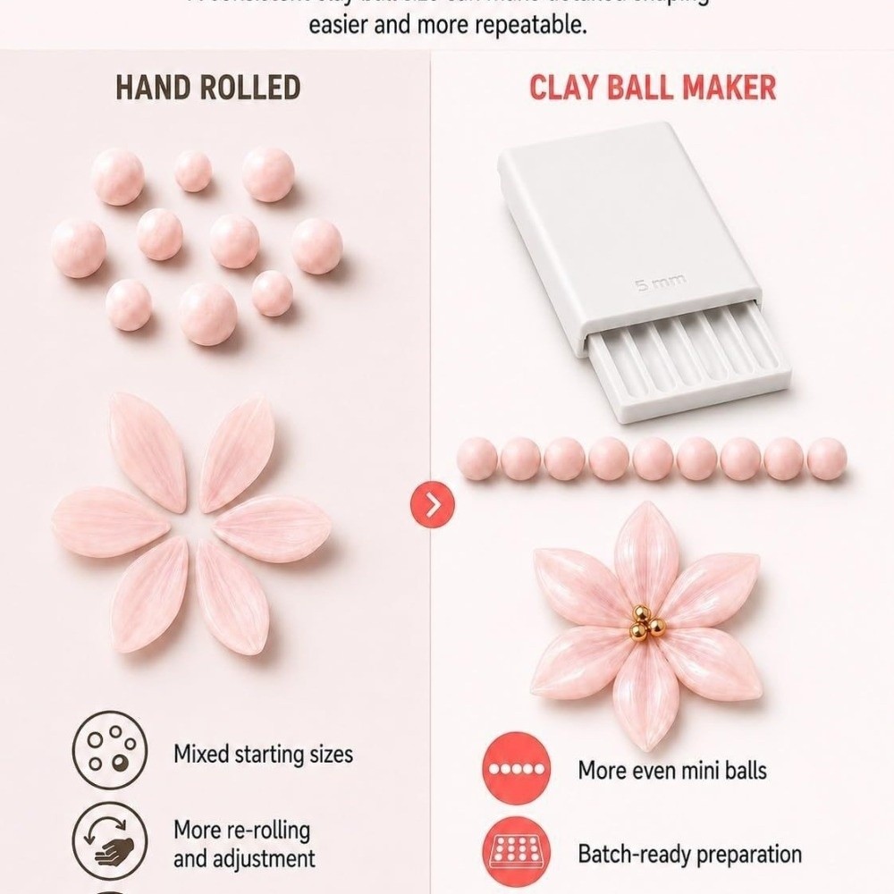 4Pcs 2-5mm Clay Gel Ball Maker - đánh giá và giá 3D Printing Maker