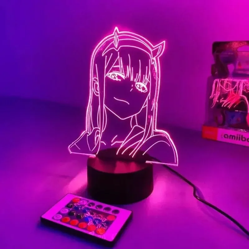 Zero Two Anime Night Light Act - đánh giá và giá 3D Printing Figure