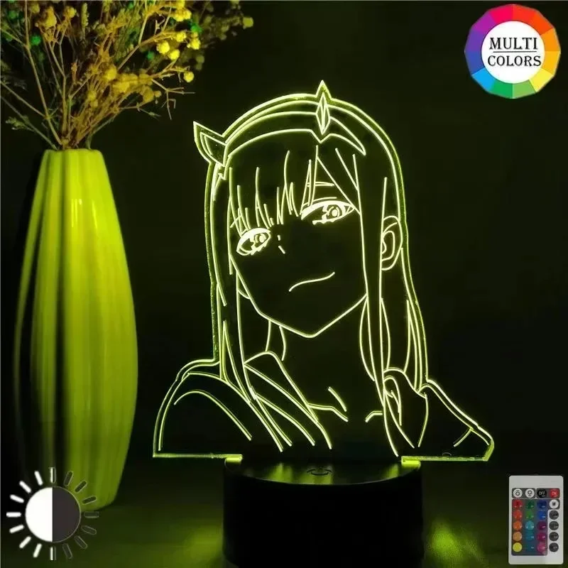Zero Two Anime Night Light Act - đánh giá và giá 3D Printing Figure