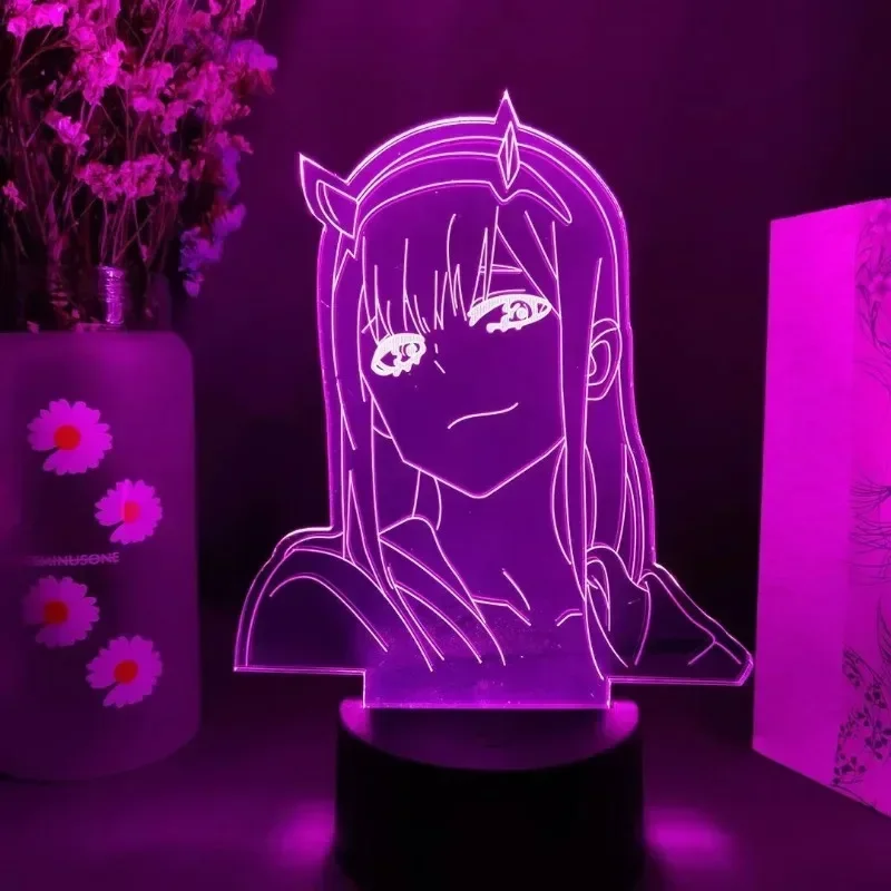 Zero Two Anime Night Light Act - đánh giá và giá 3D Printing Figure