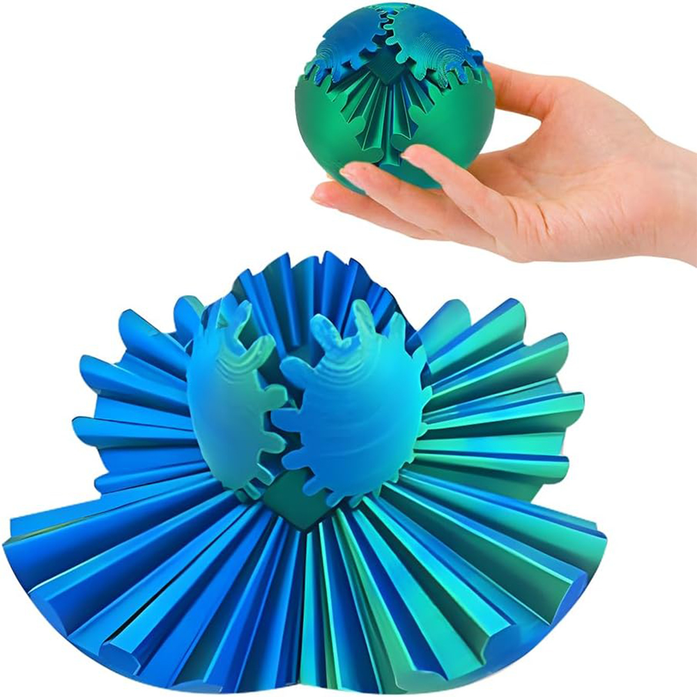 Gear Ball 3D Printed Fidget To - đánh giá và giá 3D Printing Table
