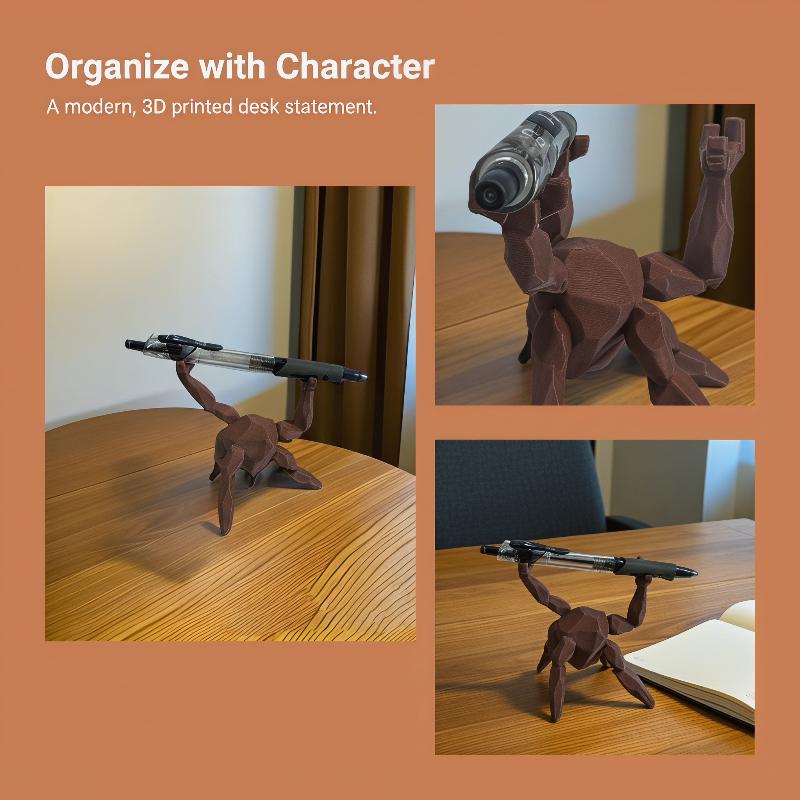 Rocky Pen Holder 3D Printed Pr - đánh giá và giá 3D Printing Table