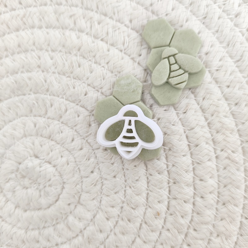 3D Bee Honeycomb Earring Cutti - đánh giá và giá 3D Printing Earrings