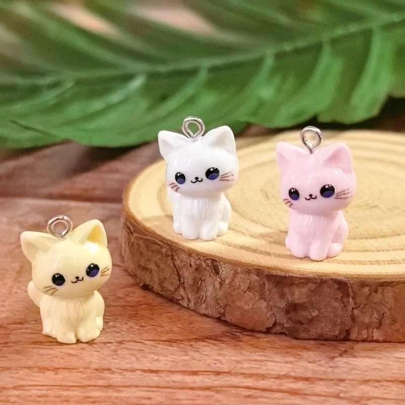 10pcs 3D Kawaii Happy Cat Resi - đánh giá và giá 3D Printing Earrings