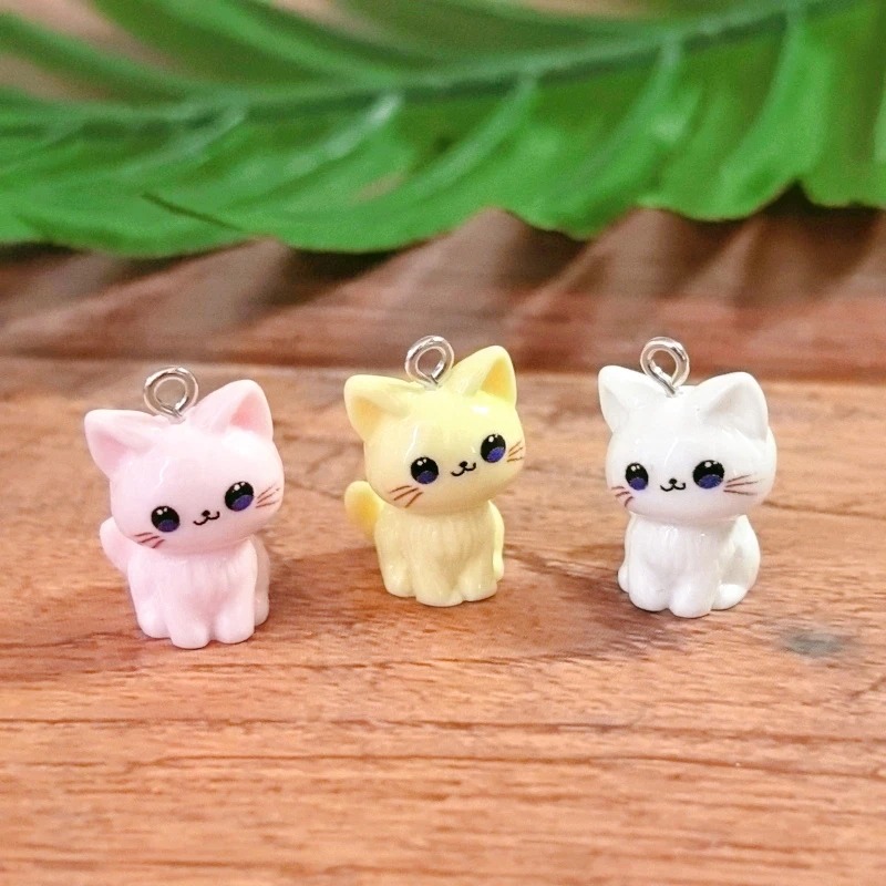10pcs 3D Kawaii Happy Cat Resi - đánh giá và giá 3D Printing Earrings