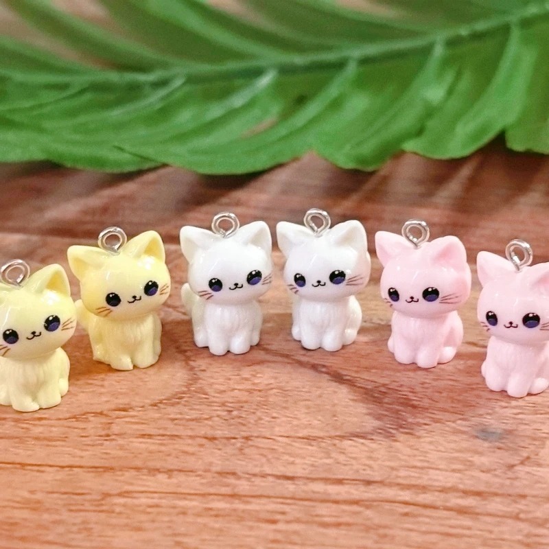 10pcs 3D Kawaii Happy Cat Resi - đánh giá và giá 3D Printing Earrings
