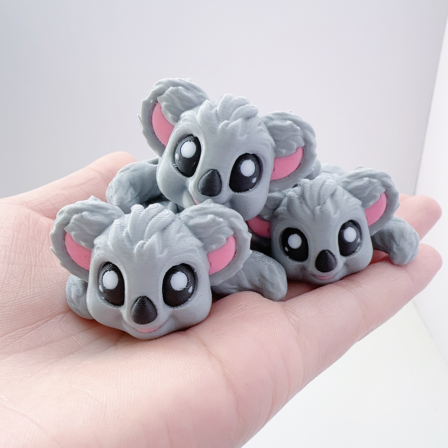 3d Printed Cute Koala Model, P - đánh giá và giá 3D Printing Lizard