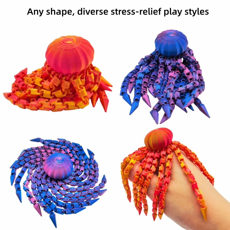 3/5 Pcs Jellyfish Model, Reali - đánh giá và giá 3D Printing Lizard
