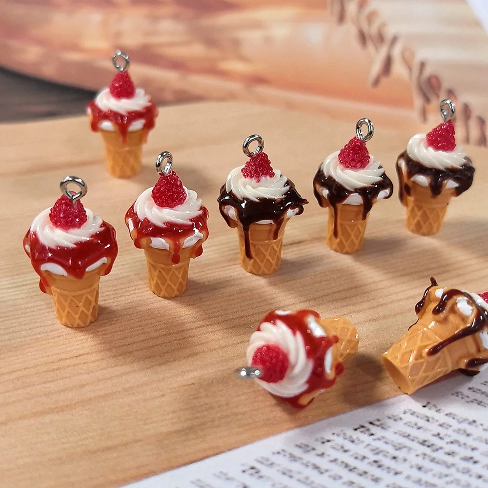 10Pcs 3D Mini Simulated Strawb - đánh giá và giá 3D Printing Earrings
