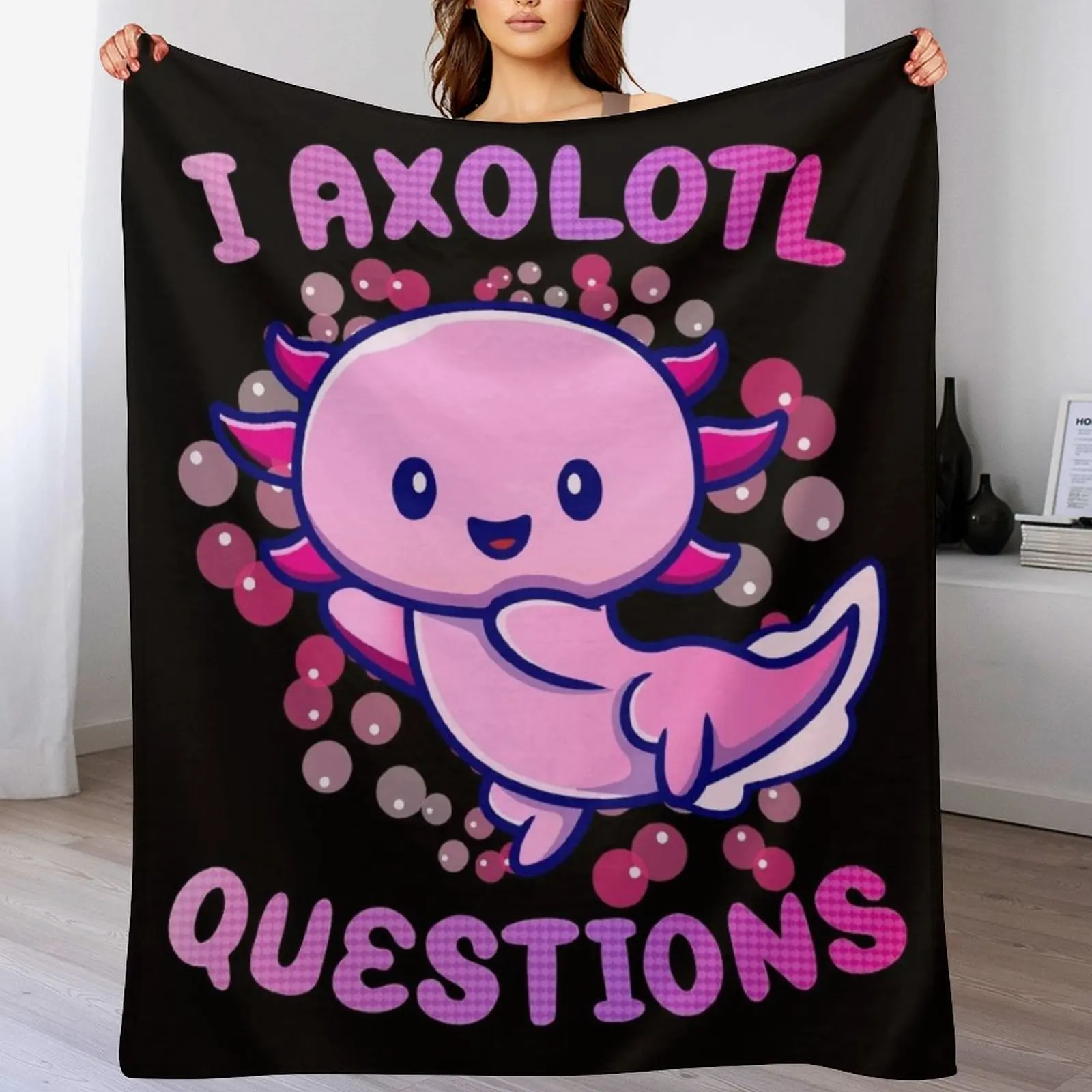 i axolotl questions Throw Blan - đánh giá và giá 3D Printing Questions