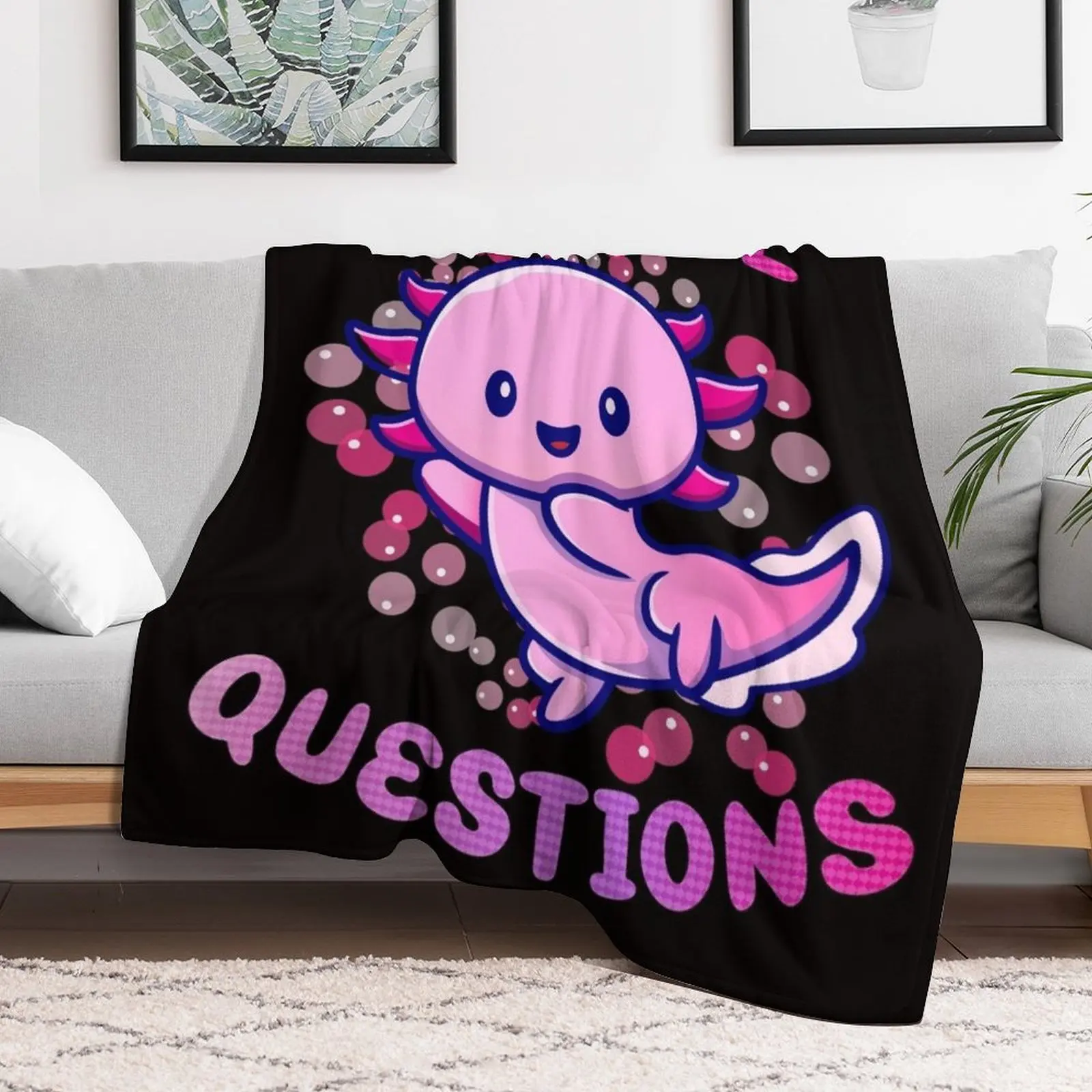 i axolotl questions Throw Blan - đánh giá và giá 3D Printing Questions