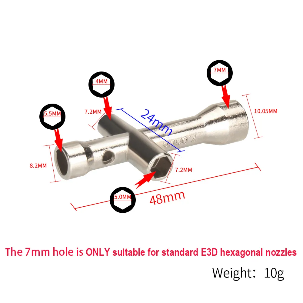 4 in 1 3D Printer Nozzle Tool  - đánh giá và giá 3D Printing Laptop
