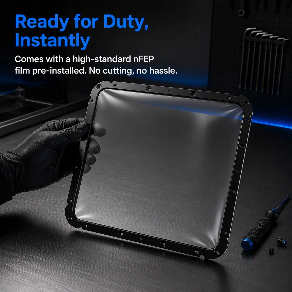 Reusable Metal Frame Release F - đánh giá và giá Resin Vat Film Replacement