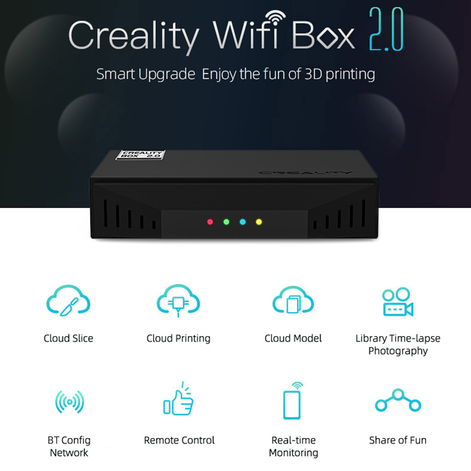 Creality WiFi Box 2.0 for 3D P - đánh giá và giá 3D Printing Timelapse