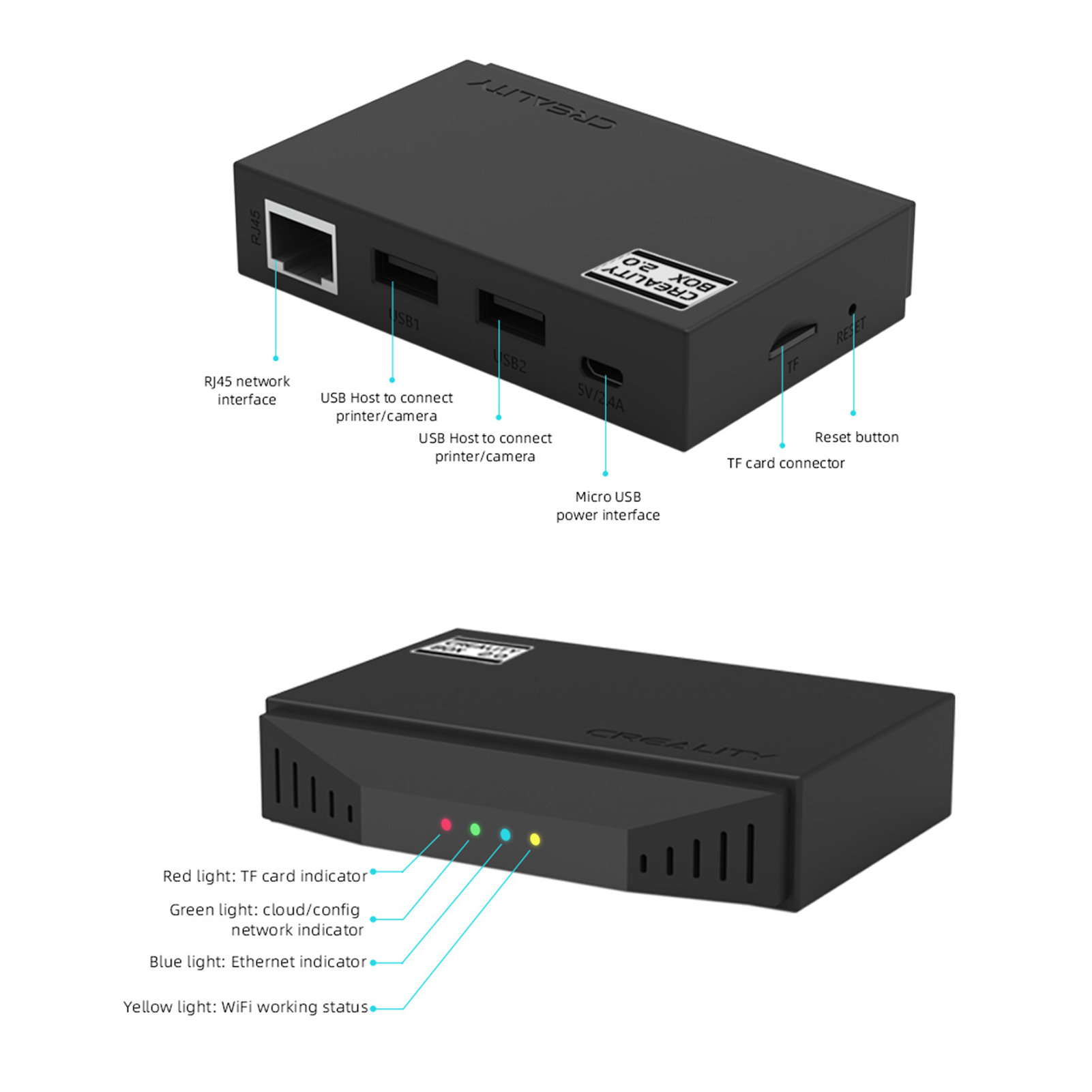 Creality WiFi Box 2.0 for 3D P - đánh giá và giá 3D Printing Timelapse