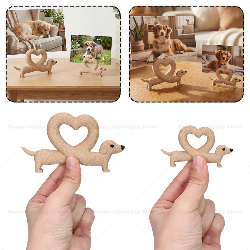 3D Printed Heart Dachshund Pho - đánh giá và giá 3D Printing Table