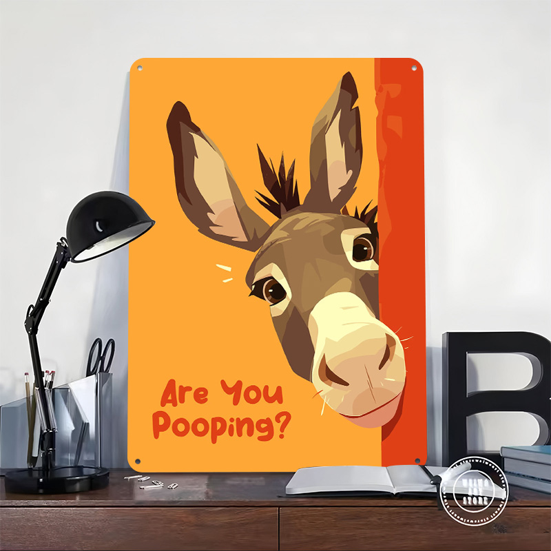 Funny Donkey Cartoon With Ques - đánh giá và giá 3D Printing Questions