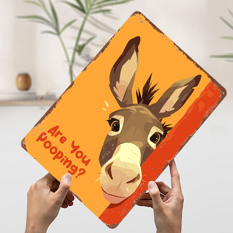 Funny Donkey Cartoon With Ques - đánh giá và giá 3D Printing Questions