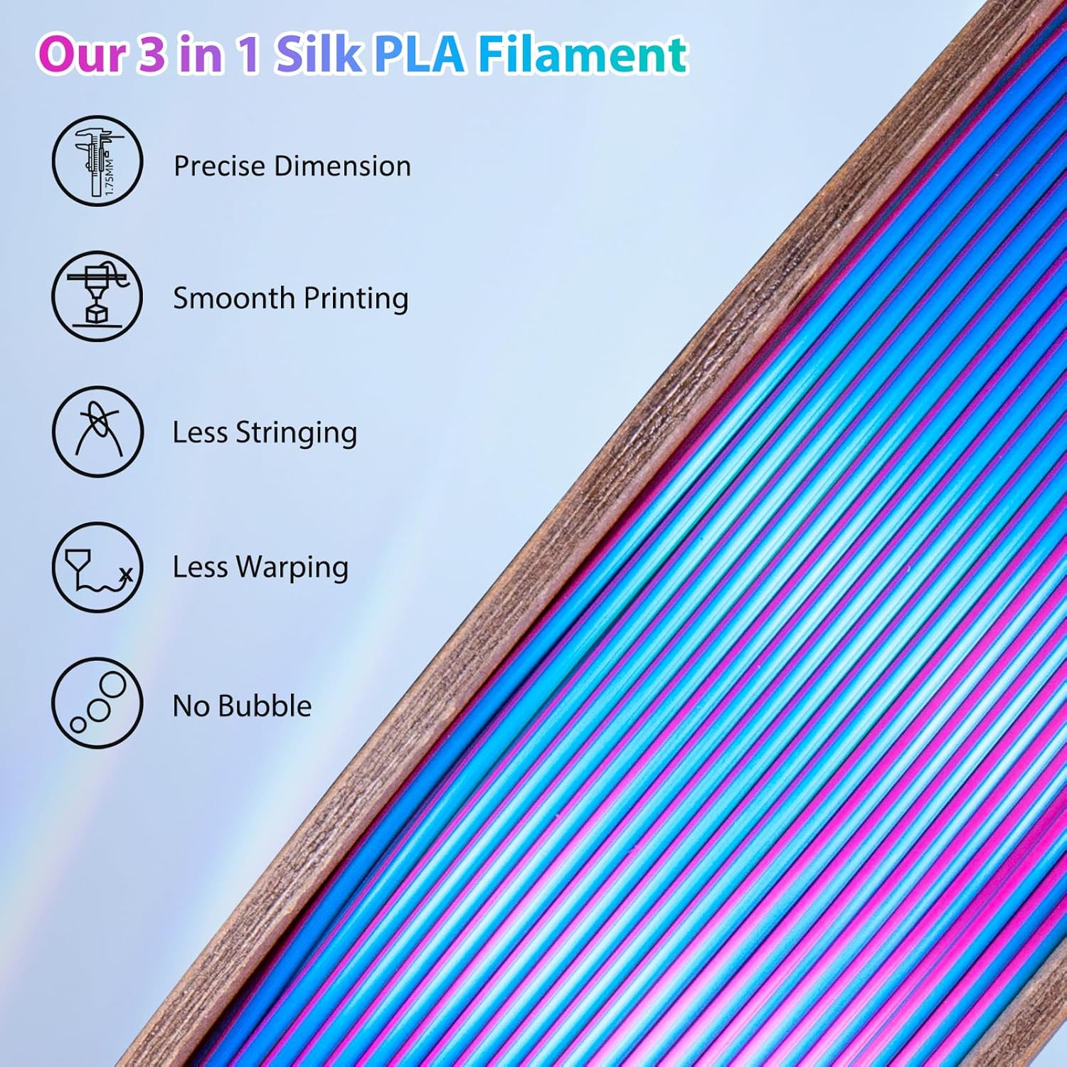 ADLAYER PLA Silk 3D Printer Fi - đánh giá và giá 3D Printing Excavator