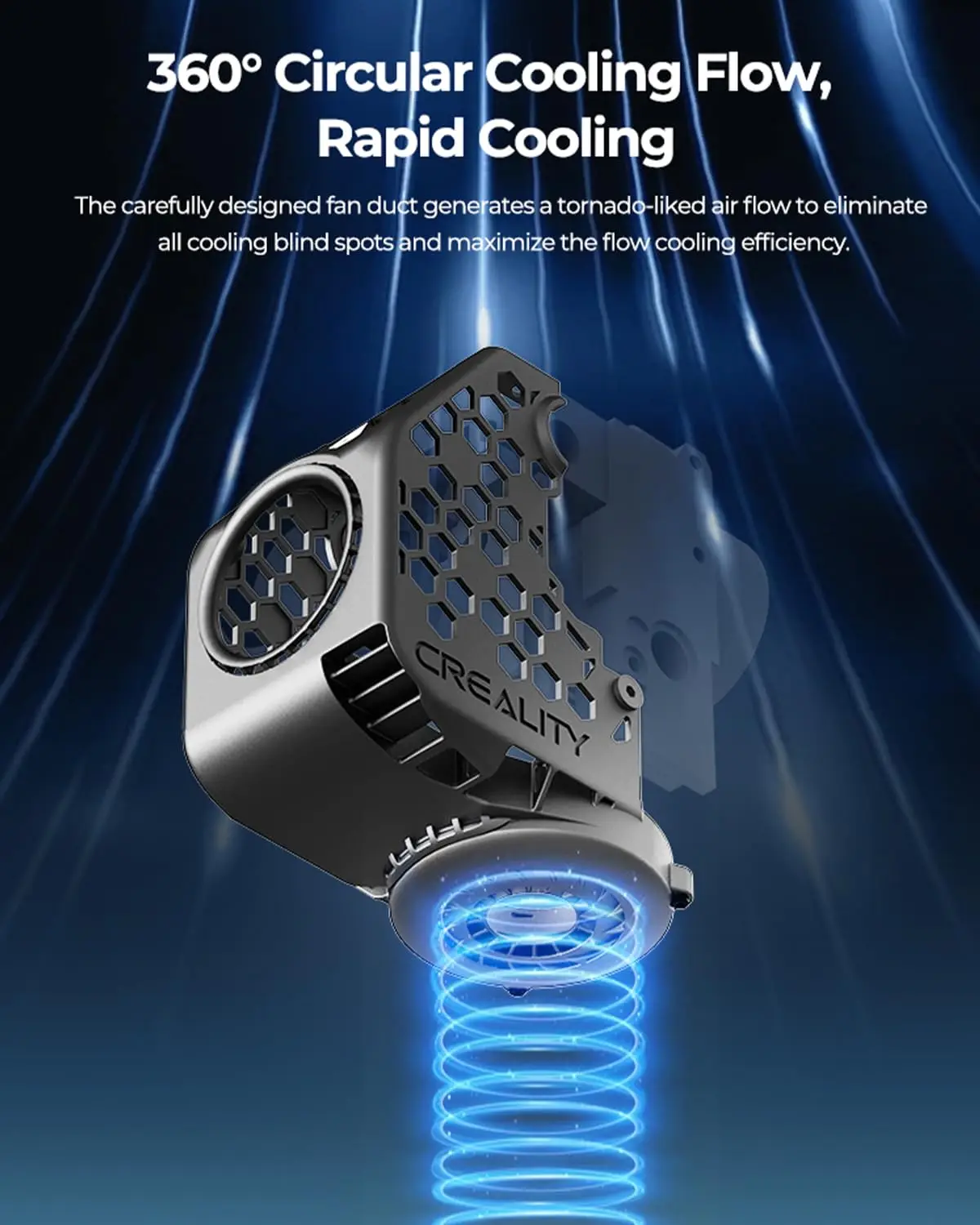 Creality X BEN2C Nautilus Fan  - đánh giá và giá 3D Printing Overhangs