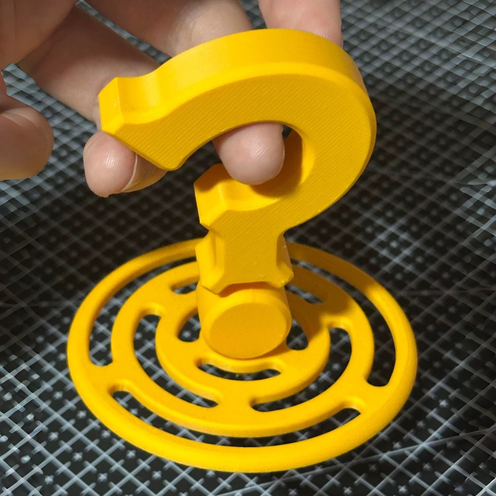 Creative 3D Printed Question M - đánh giá và giá 3D Printing Questions