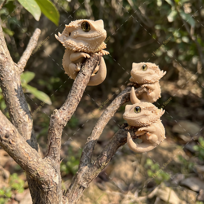 3D Printed Finger Lizard Figur - đánh giá và giá 3D Printing Lizard