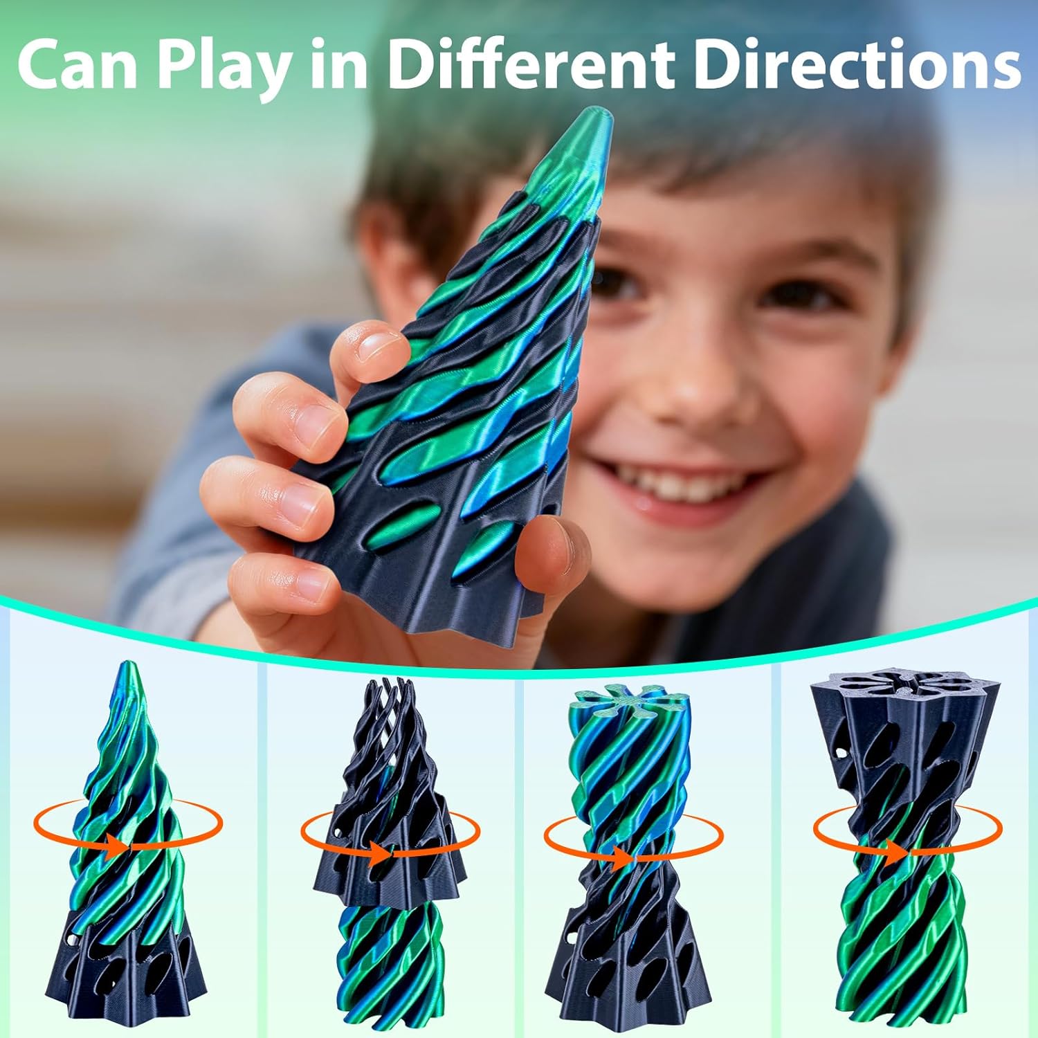 4 Pack 3D Printed Impossible C - đánh giá và giá 3D Printing Table