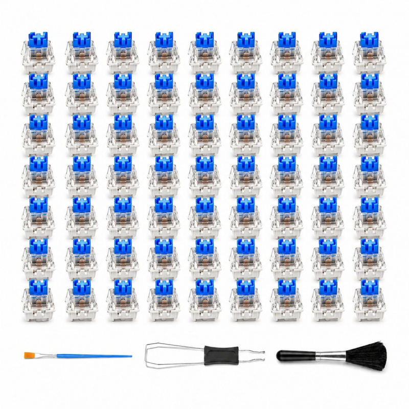 60PCS Blue Mechanical Keyboard - đánh giá và giá 3D Print Removal Tool