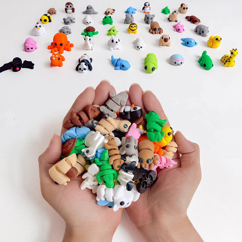 10-50Pcs 3D Printed Colorful M - đánh giá và giá 3D Printing Lizard