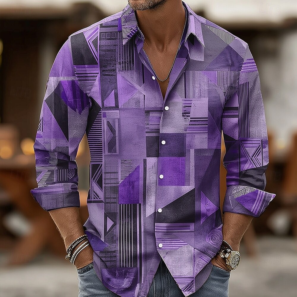 New Men's Geometric Color Bloc - đánh giá và giá 3D Printing Cancer