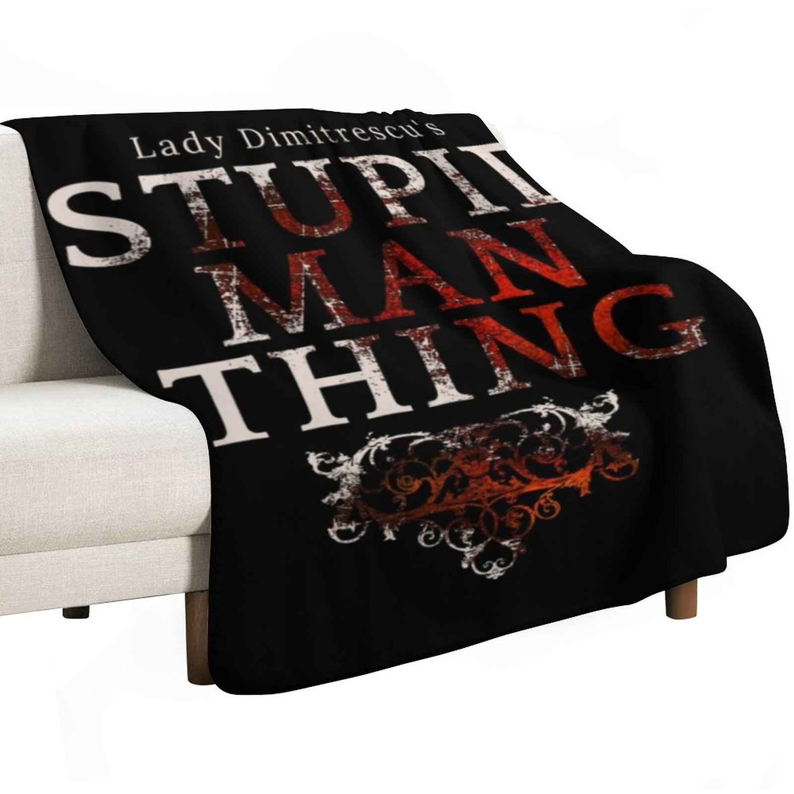 Stupid Man Thing Throw Blanket - đánh giá và giá 3D Printing Useful Things