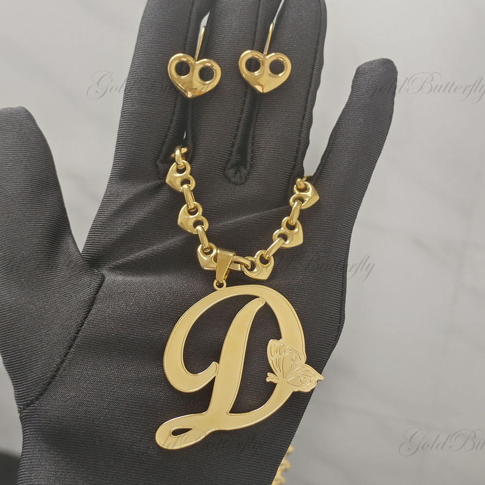 GoldButterfly Custom Heart Ear - đánh giá và giá 3D Printing Earrings