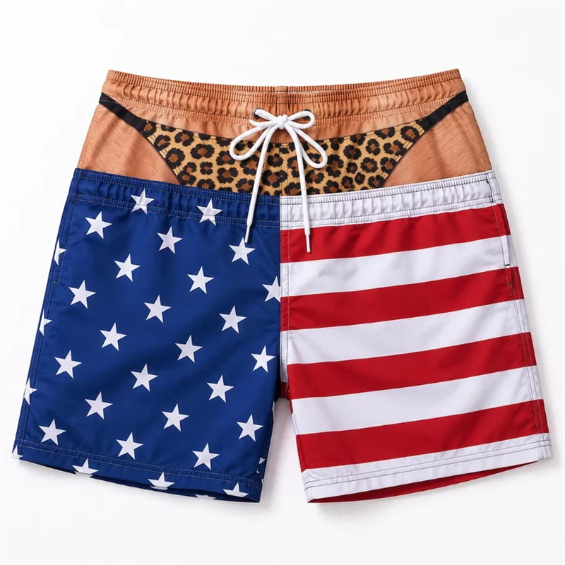 Fun Beach Swim Trunks Men 3D P - đánh giá và giá 3D Printing Viral