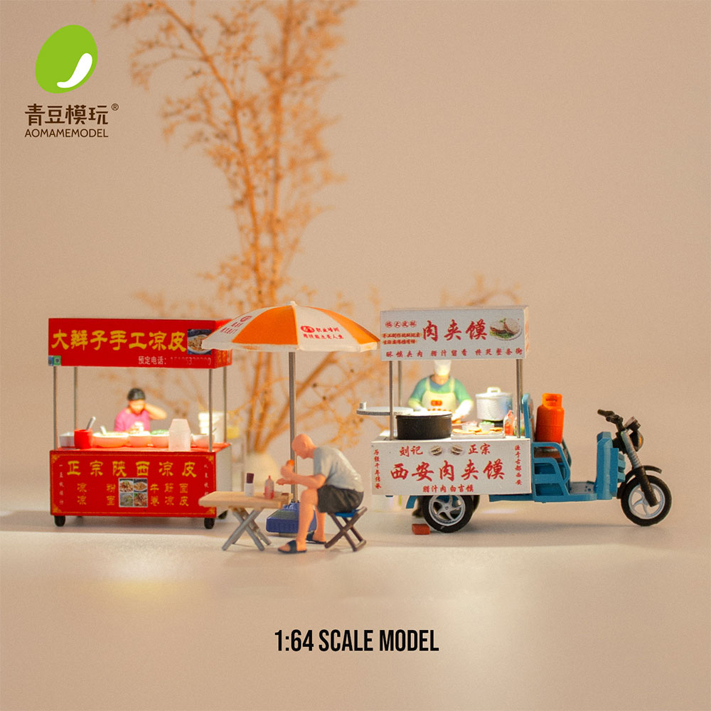 1/64 Night market s Model Kit- - đánh giá và giá 3D Printing Figure
