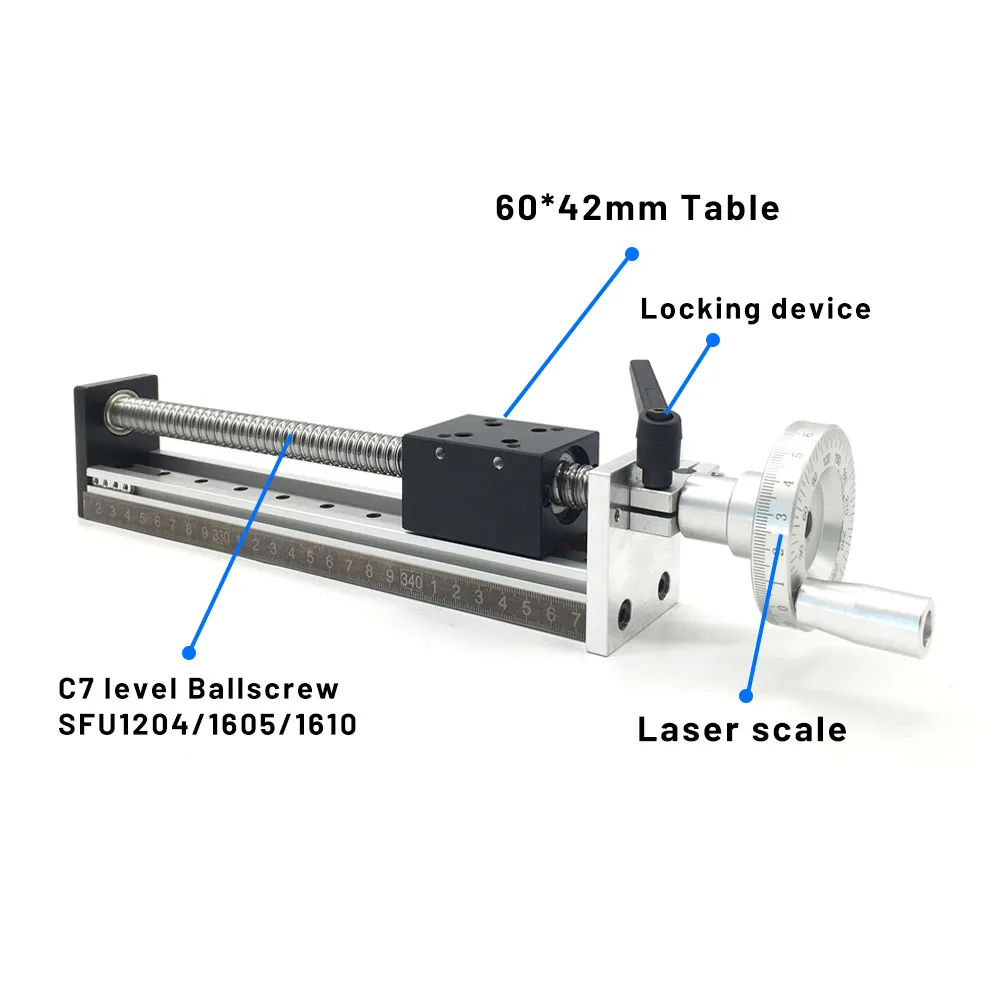 Motion Slide Stage 100-1000mm  - đánh giá và giá Linear Guide Rail
