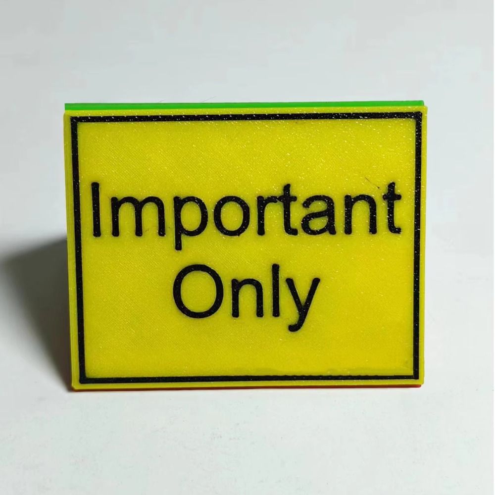 3-Sided Do Not Disturb Table S - đánh giá và giá 3D Printing Table