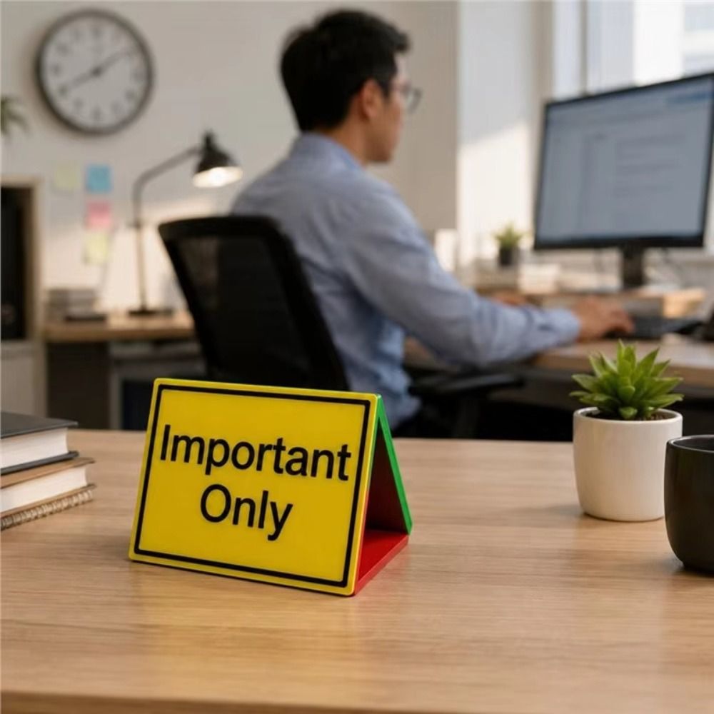 3-Sided Do Not Disturb Table S - đánh giá và giá 3D Printing Table