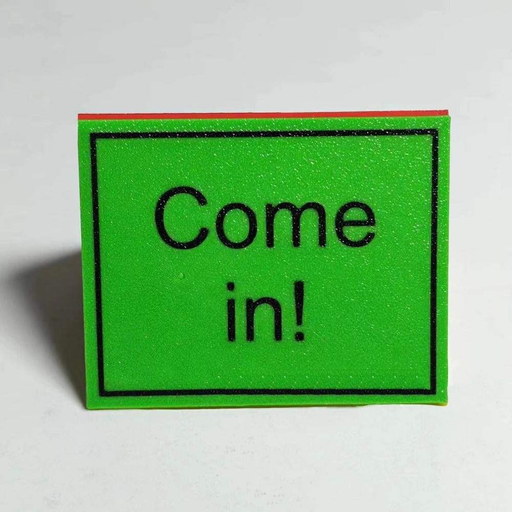 3-Sided Do Not Disturb Table S - đánh giá và giá 3D Printing Table